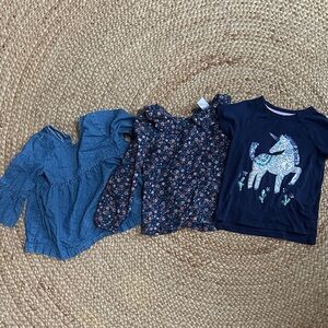 Bundle girls tops 5-5T